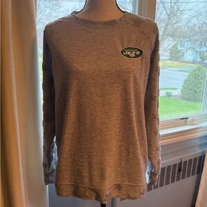 Gray New York Jets Sweatshirt